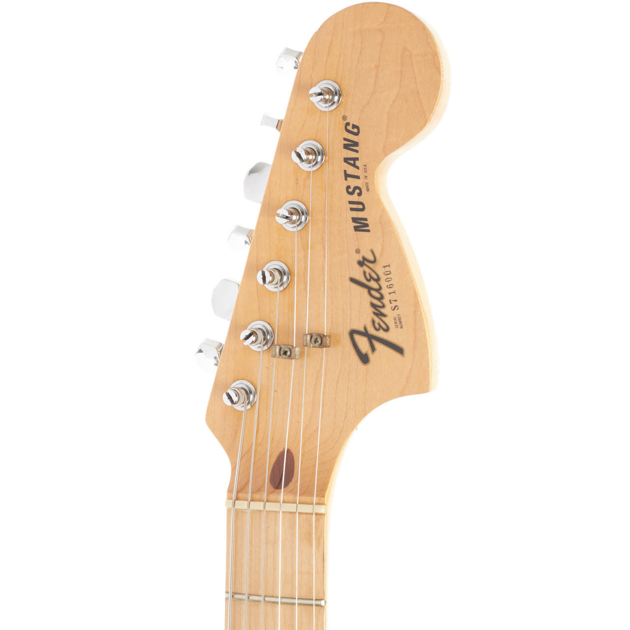 Vintage Fender Mustang Natural 1977 | Cream City Music