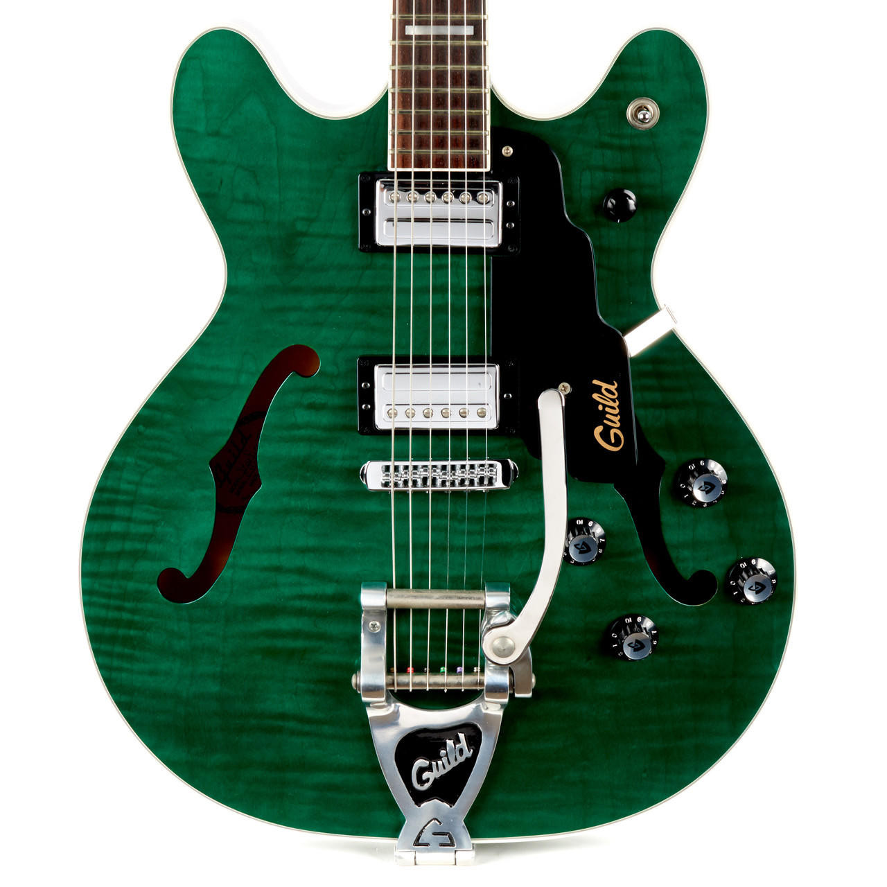 Used Guild Starfire V Emerald Green 2000 | Cream City Music