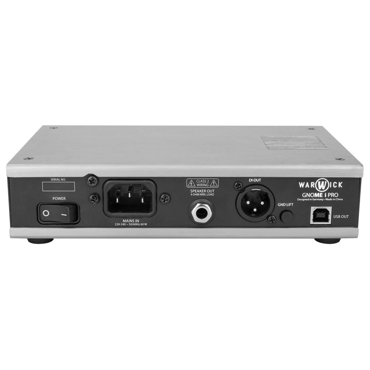 Warwick Gnome i Pro 280W Pocket Bass Amp With USB Interface