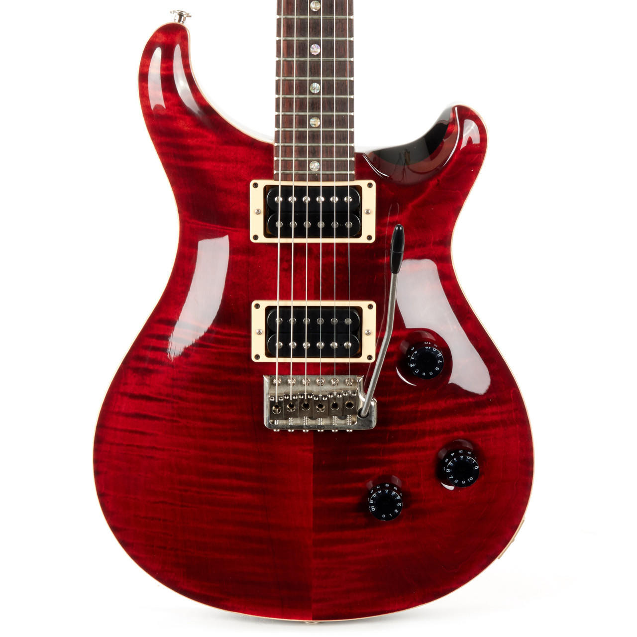 Used Paul Reed Smith PRS CE24 Dark Cherry Flame Top 2006 | Cream 