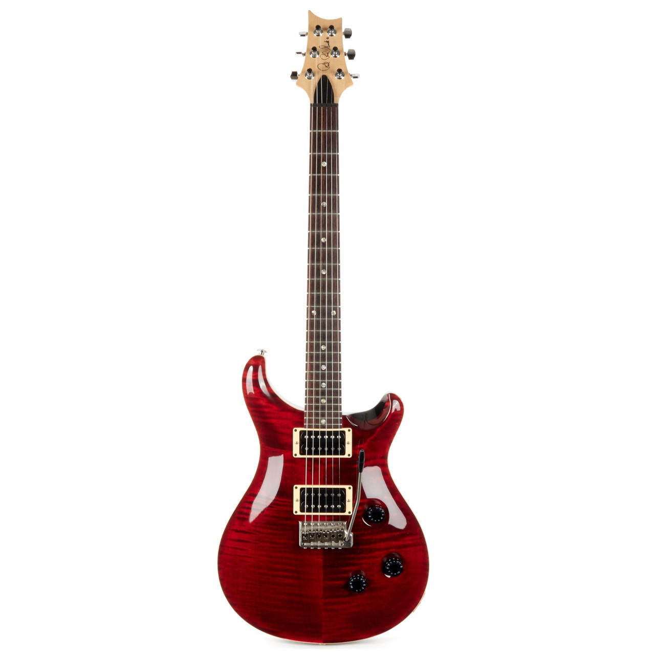 Used Paul Reed Smith PRS CE24 Dark Cherry Flame Top 2006 | Cream 