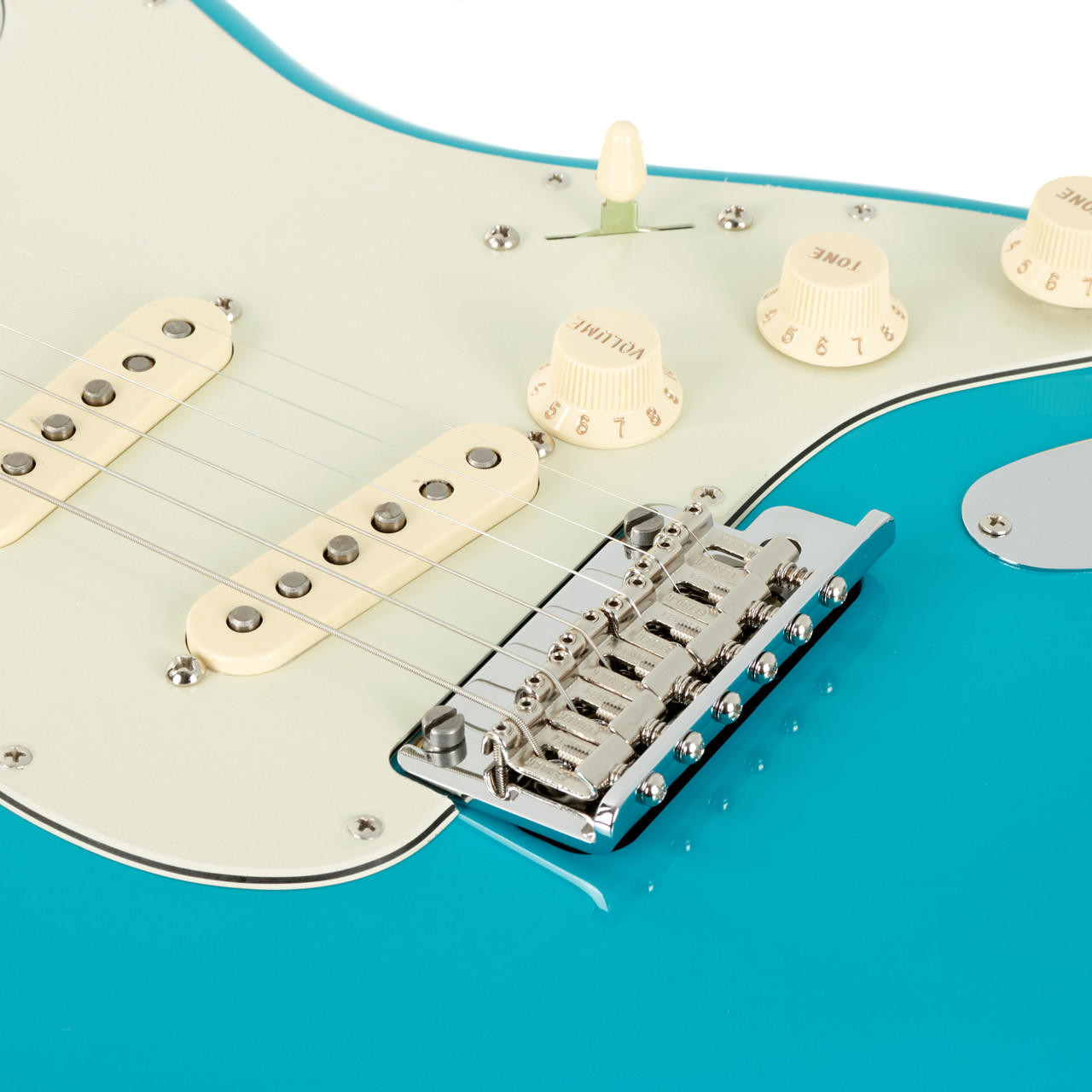 Fender American Professional II Stratocaster Maple - Miami Blue