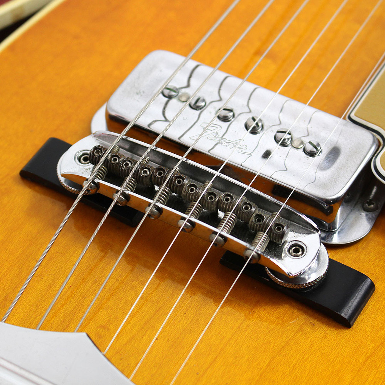 Vintage 1966 Fender Coronado II Electric Guitar Sunburst