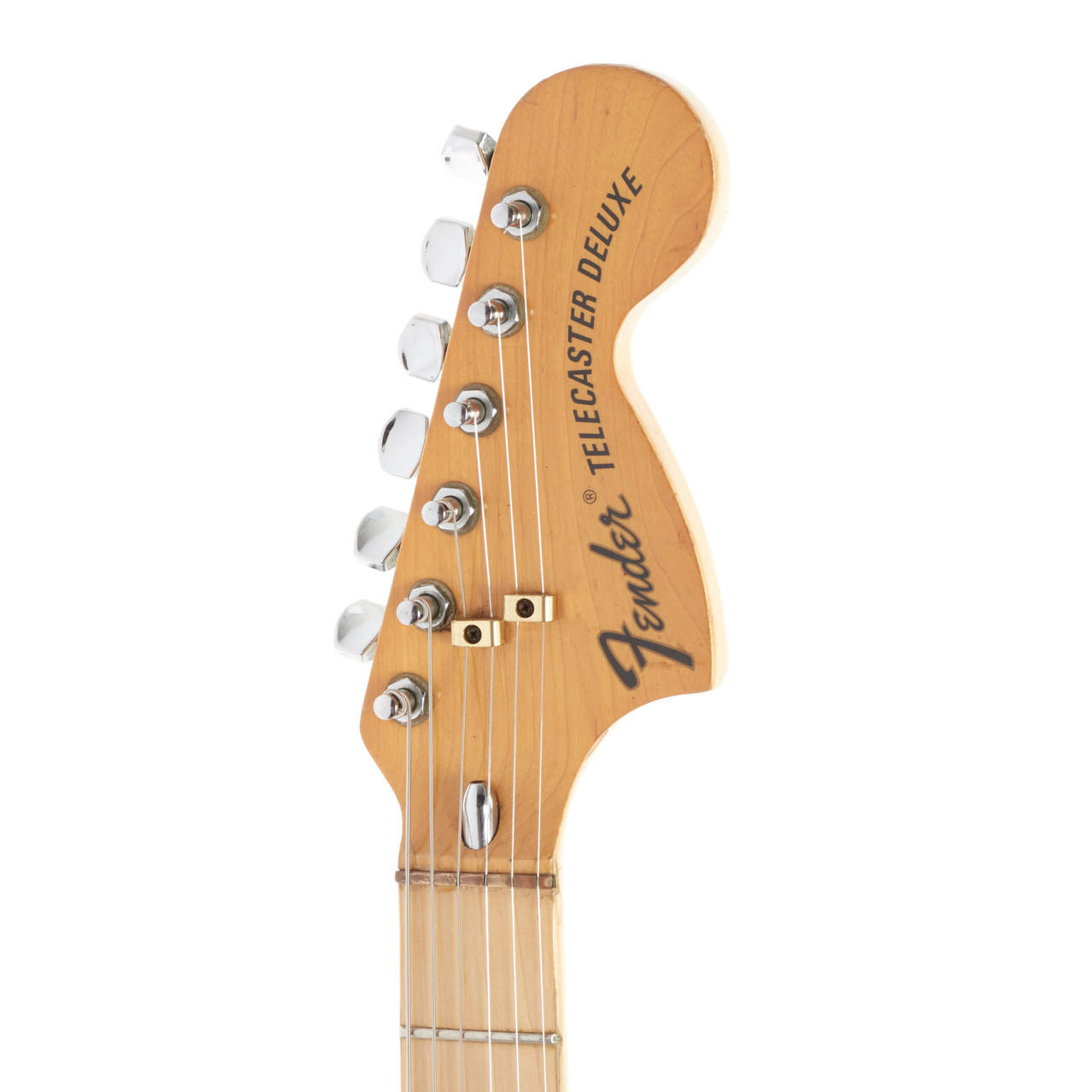 Vintage Fender Telecaster Deluxe Modded Blue Refinish 1974 | Cream