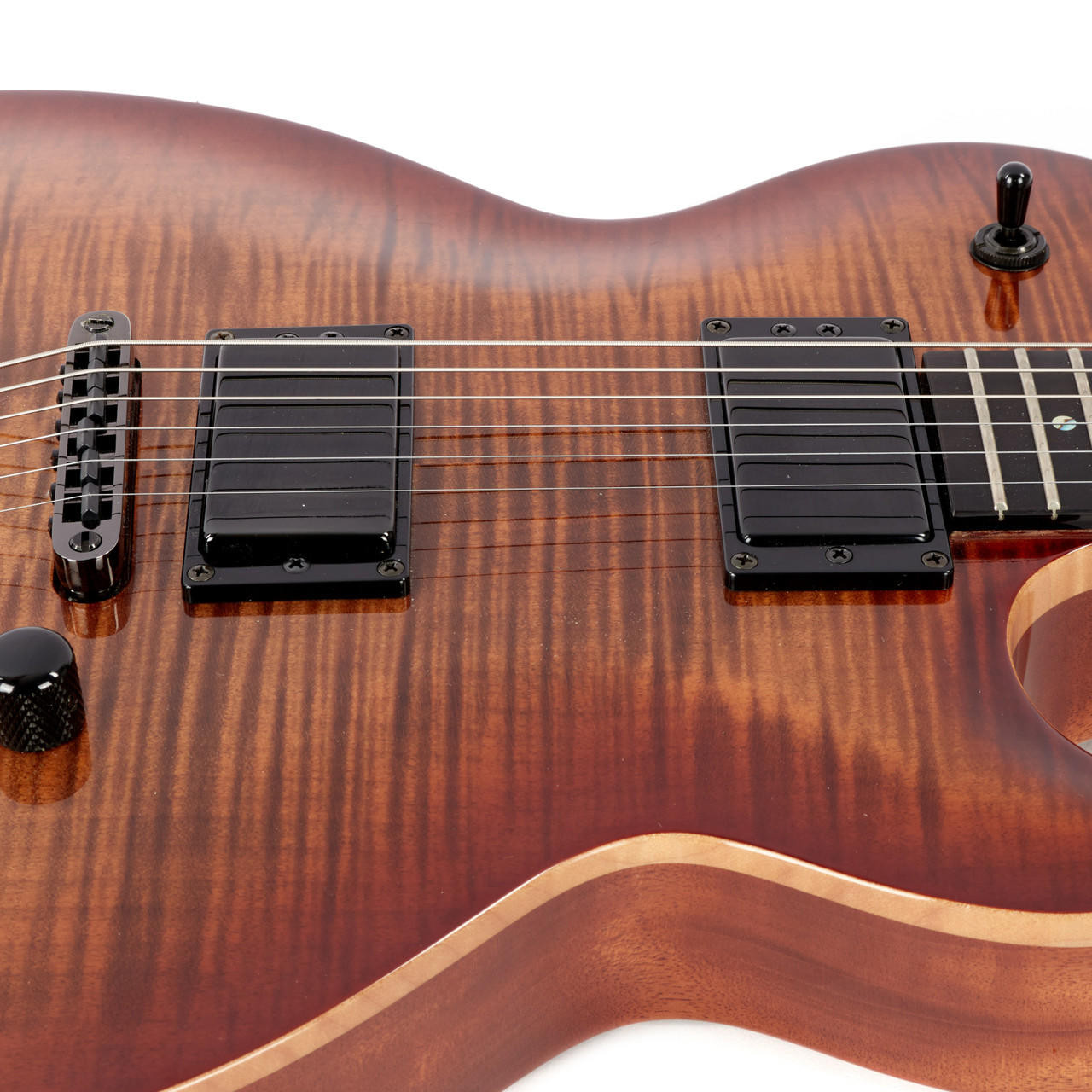 Used Carvin SH575 Synth Ready Flame Top Deep Sunset Burst 2009