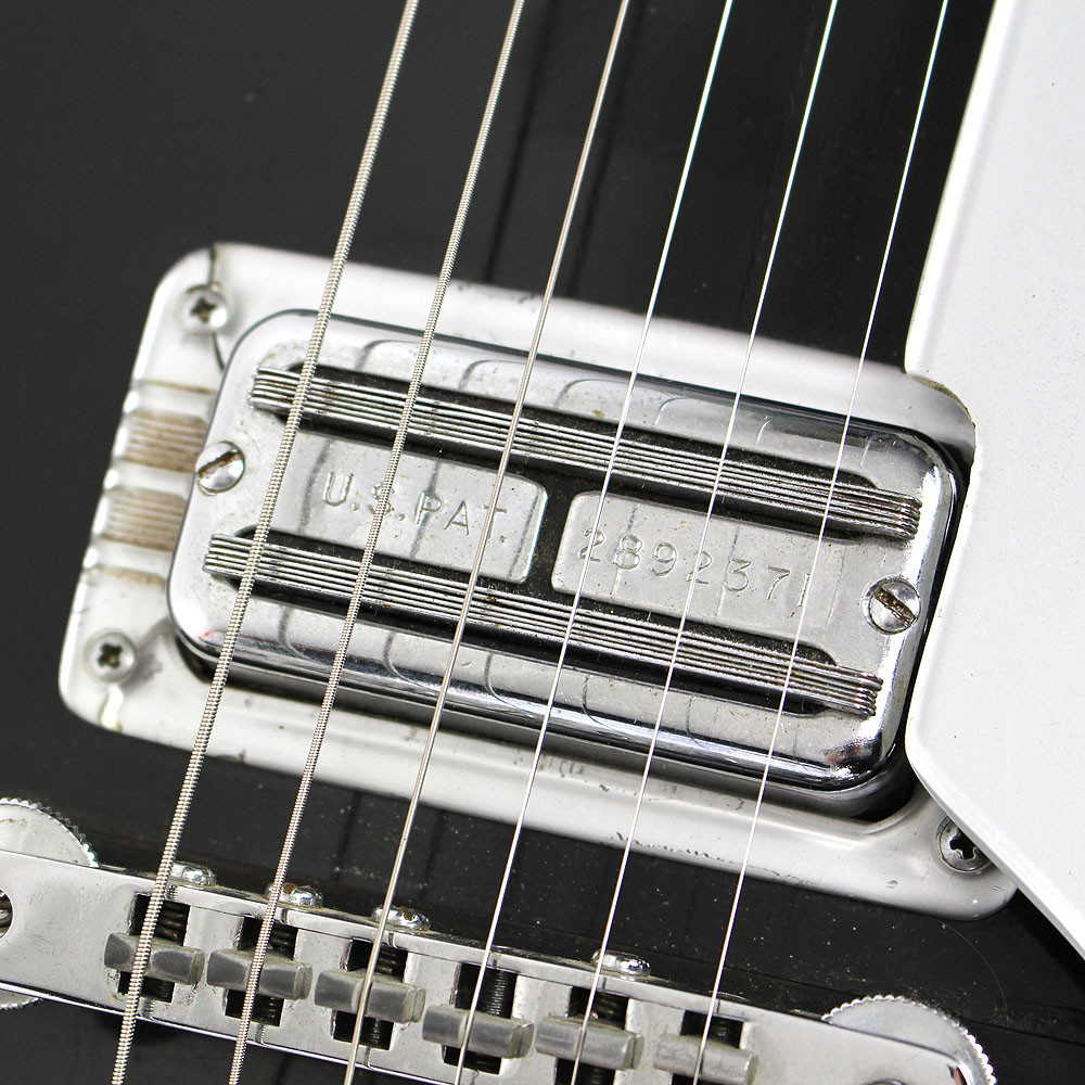Gretsch RocJet 1972年製 Mercedes Black Vintage 1972 Gretsch Roc Jet Model Electric Guitar Finished in