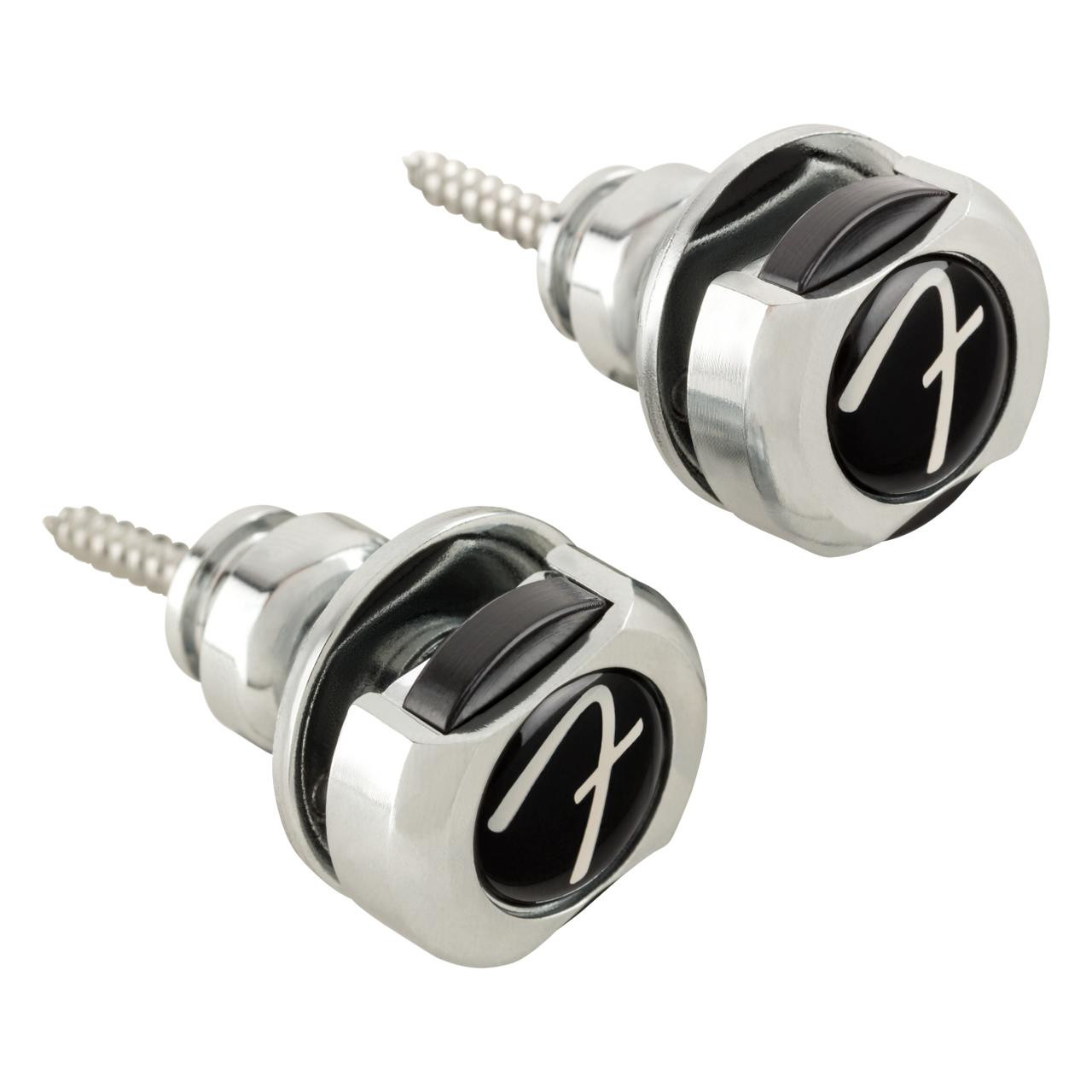 black chrome strap locks