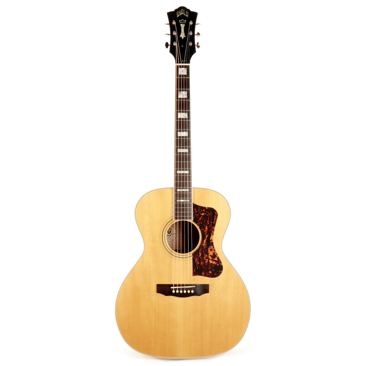 Used USA Guild F47M Flame Maple Natural 2007 | Cream City Music