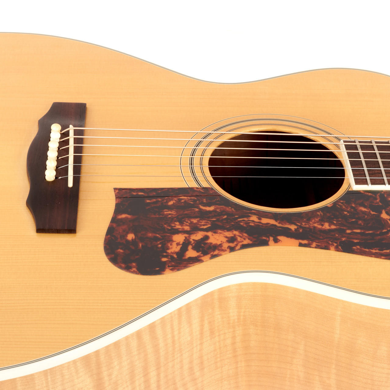 Used USA Guild F47M Flame Maple Natural 2007 | Cream City Music