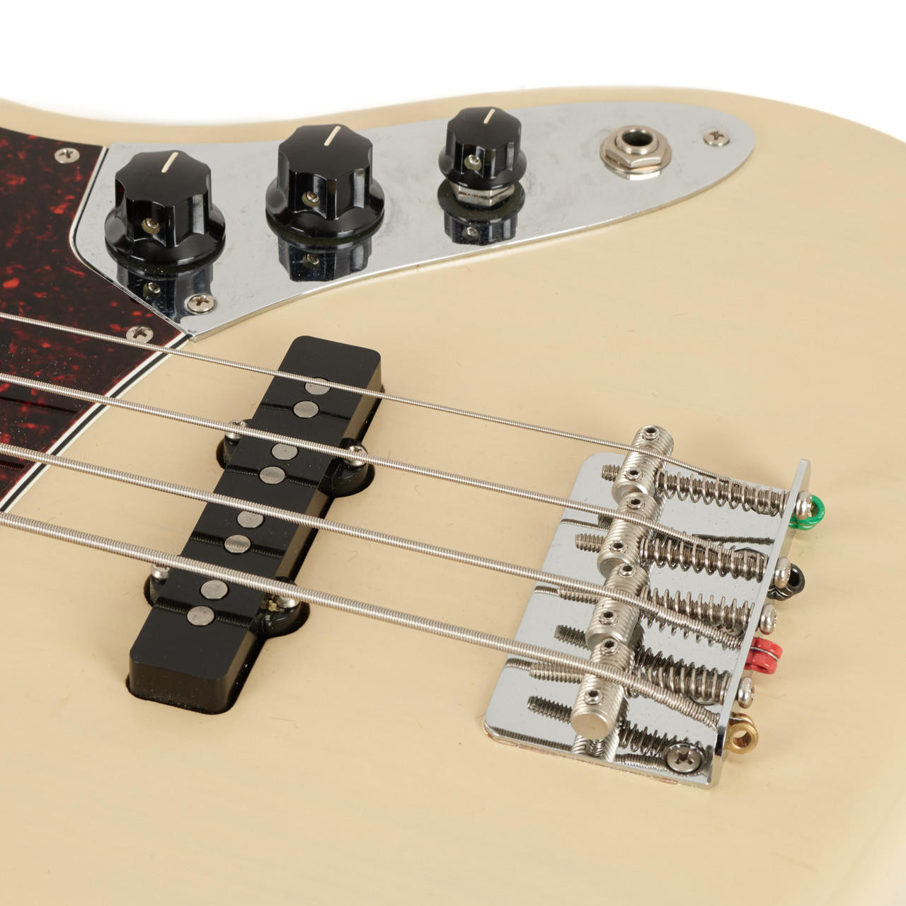 Used Fender American Highway One Jazz Bass Satin Blonde 2003