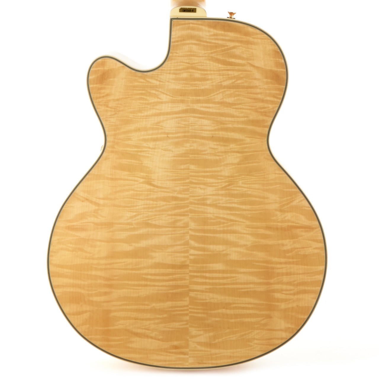 Used Epiphone Joe Pass Emperor II Natural 1992 | Cream City Music