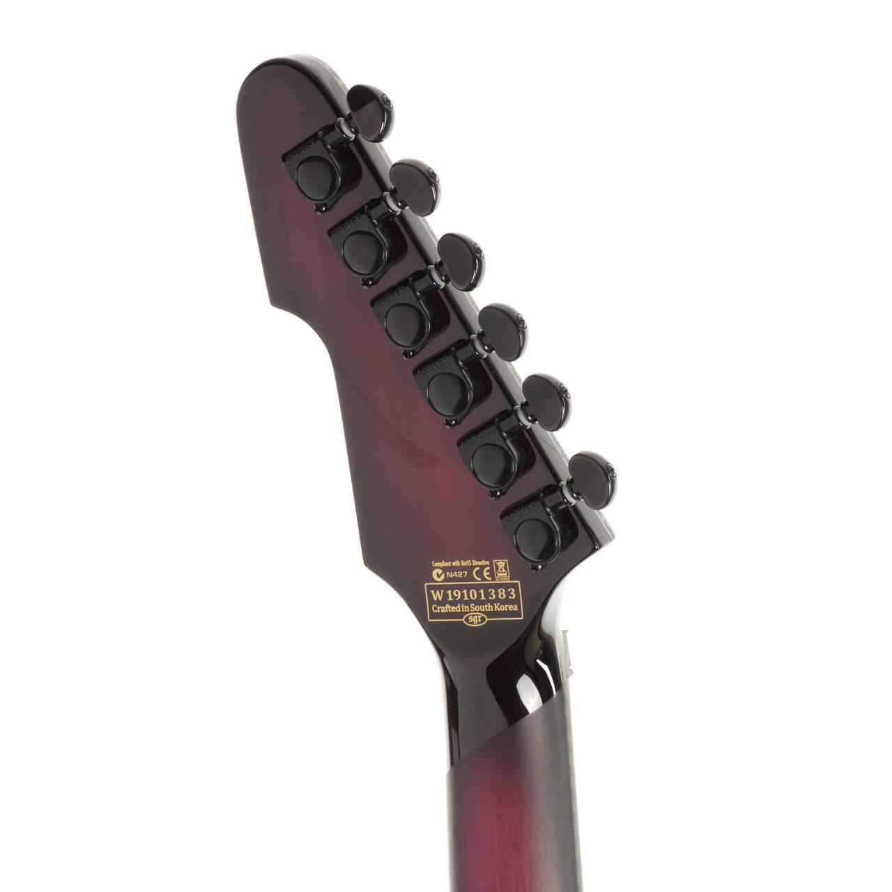 Used Schecter E1-FR S Special Edition Trans Purple Burst 2019