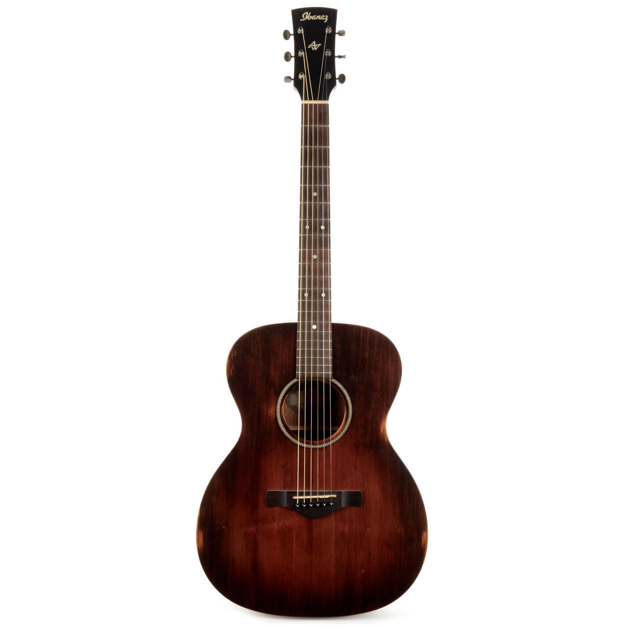 Used Ibanez AVC6-DTS Artwood Vintage Grand Concert Distressed