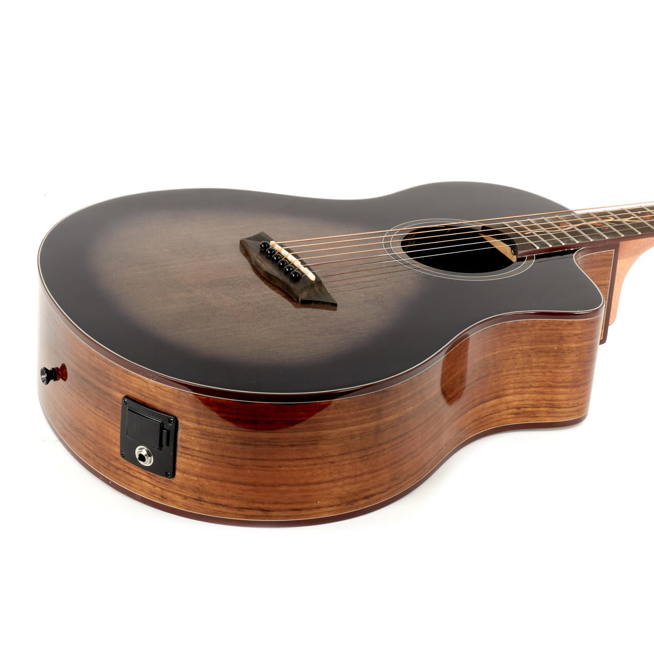 Washburn Bella Tono Vite S9V Acoustic Electric - Gloss Charcoal Burst