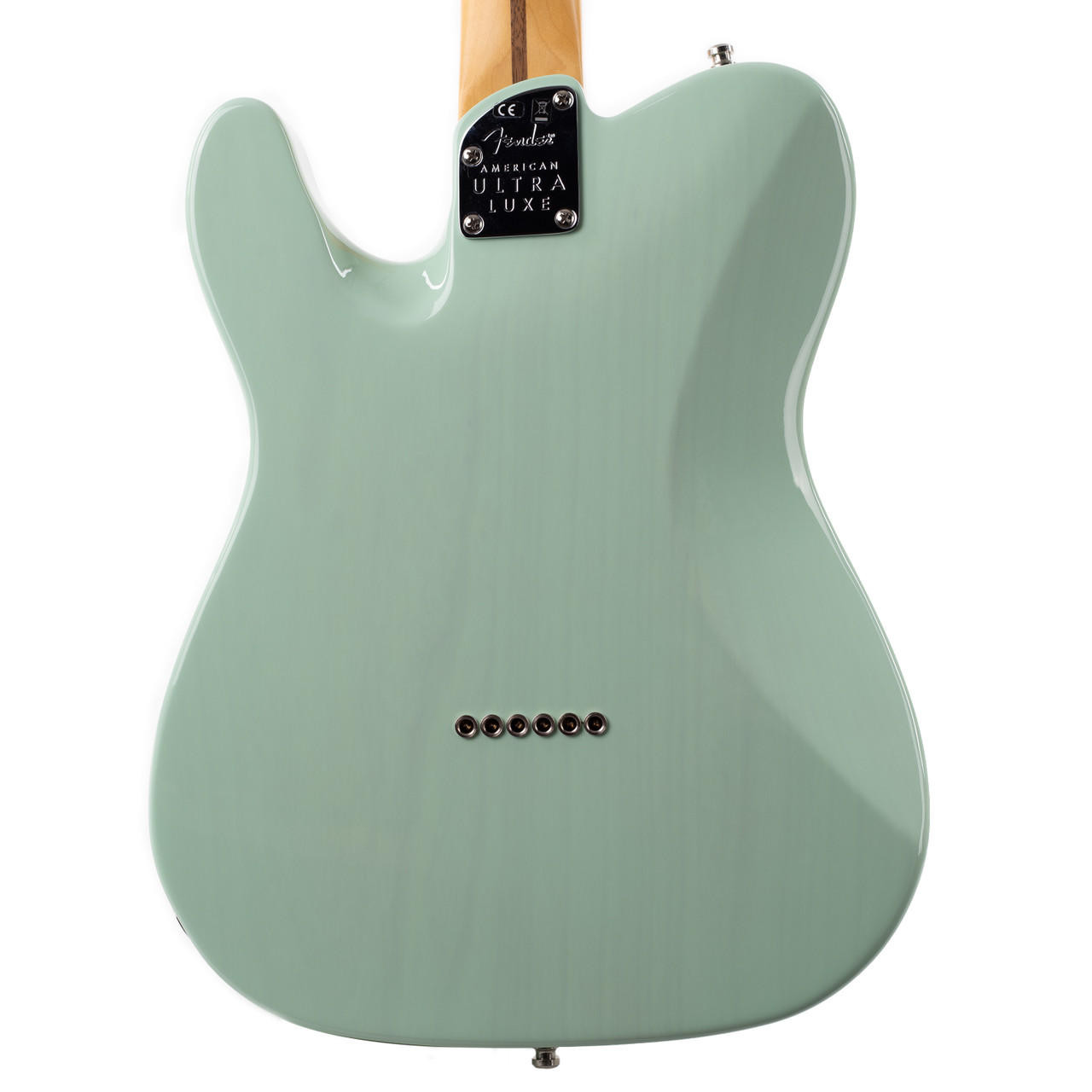 Fender American Ultra Luxe Telecaster Rosewood Transparent Surf Green