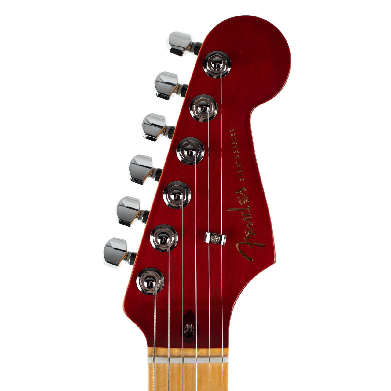 Fender Ultra Luxe Stratocaster Maple Fingerboard Plasma Red Burst -  Willcutt Guitars