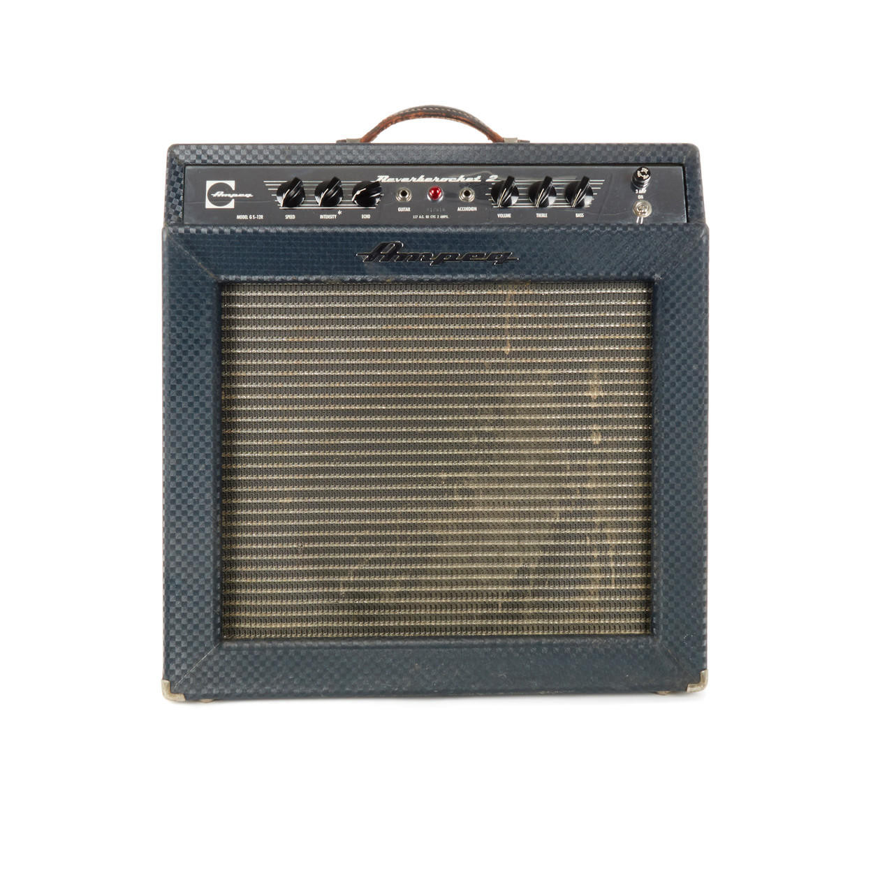 Vintage Ampeg GS-12R Reverberocket 2 25W 1x12 Tube Combo Amp - 1965 ...