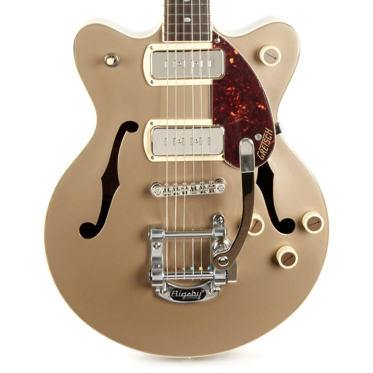 Gretsch G2655T-P90 Streamliner Center Block Jr. - Sahara Metallic