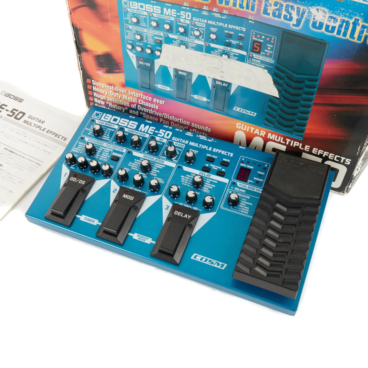 Used Boss ME-50 Guitar Multi Effects Pedal | Cream City Music