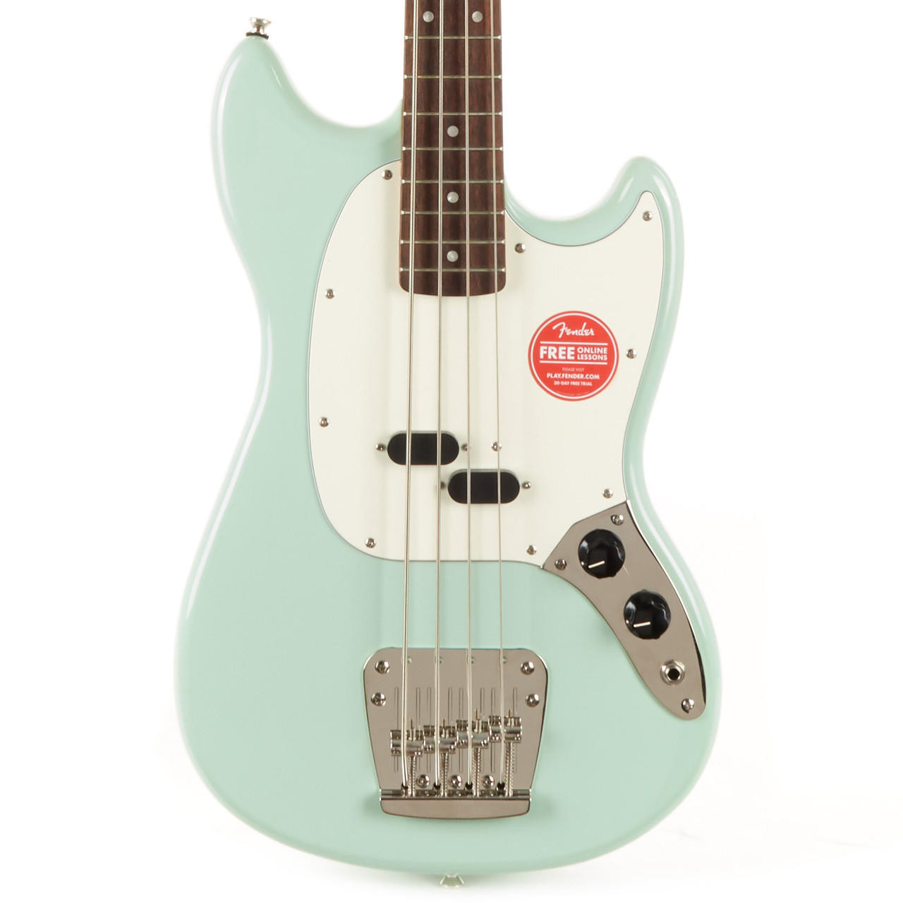 Squier Classic Vibe '60s Mustang Bass Laurel - Surf Green | Cream