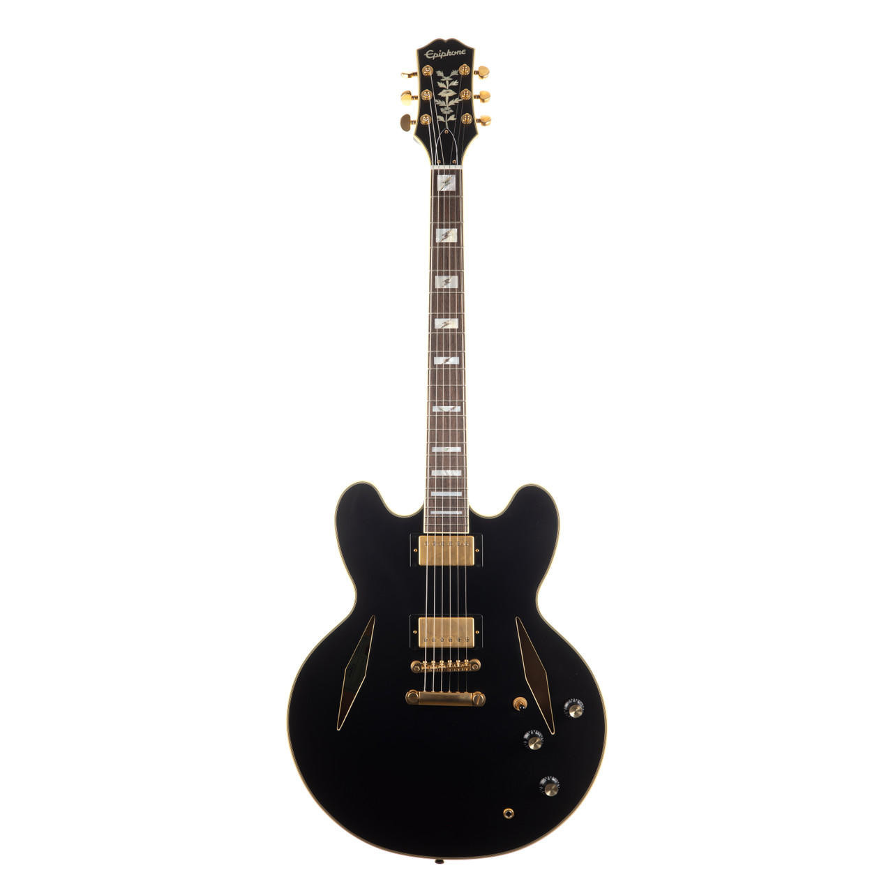 Epiphone Emily Wolfe Sheraton Stealth - Black Aged Gloss