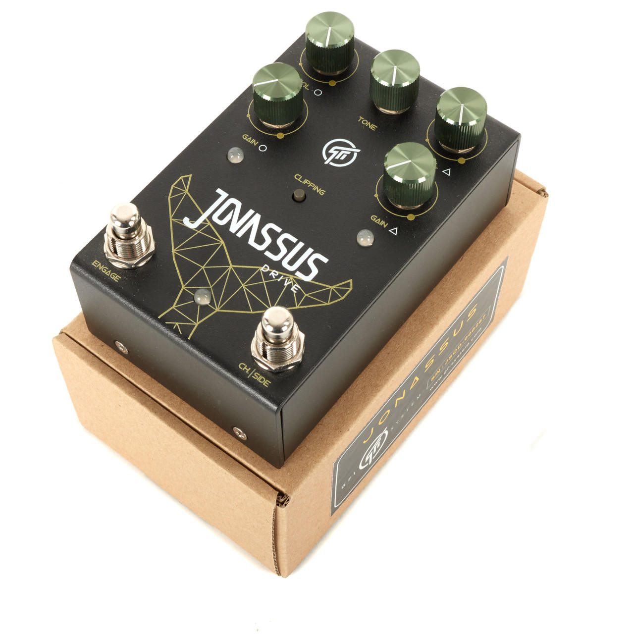 Used GFI System Jonassus Drive Dual Channel Overdrive Pedal