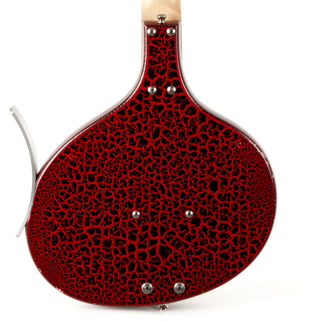 Used Jerry Jones Baby Sitar Red Crackle | Cream City Music