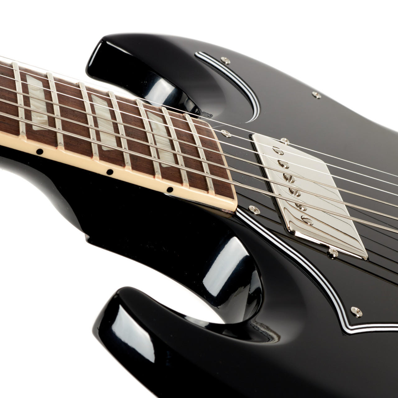 Used Gibson SG Standard Ebony Tom Brantley PAF Humbuckers Bigsby