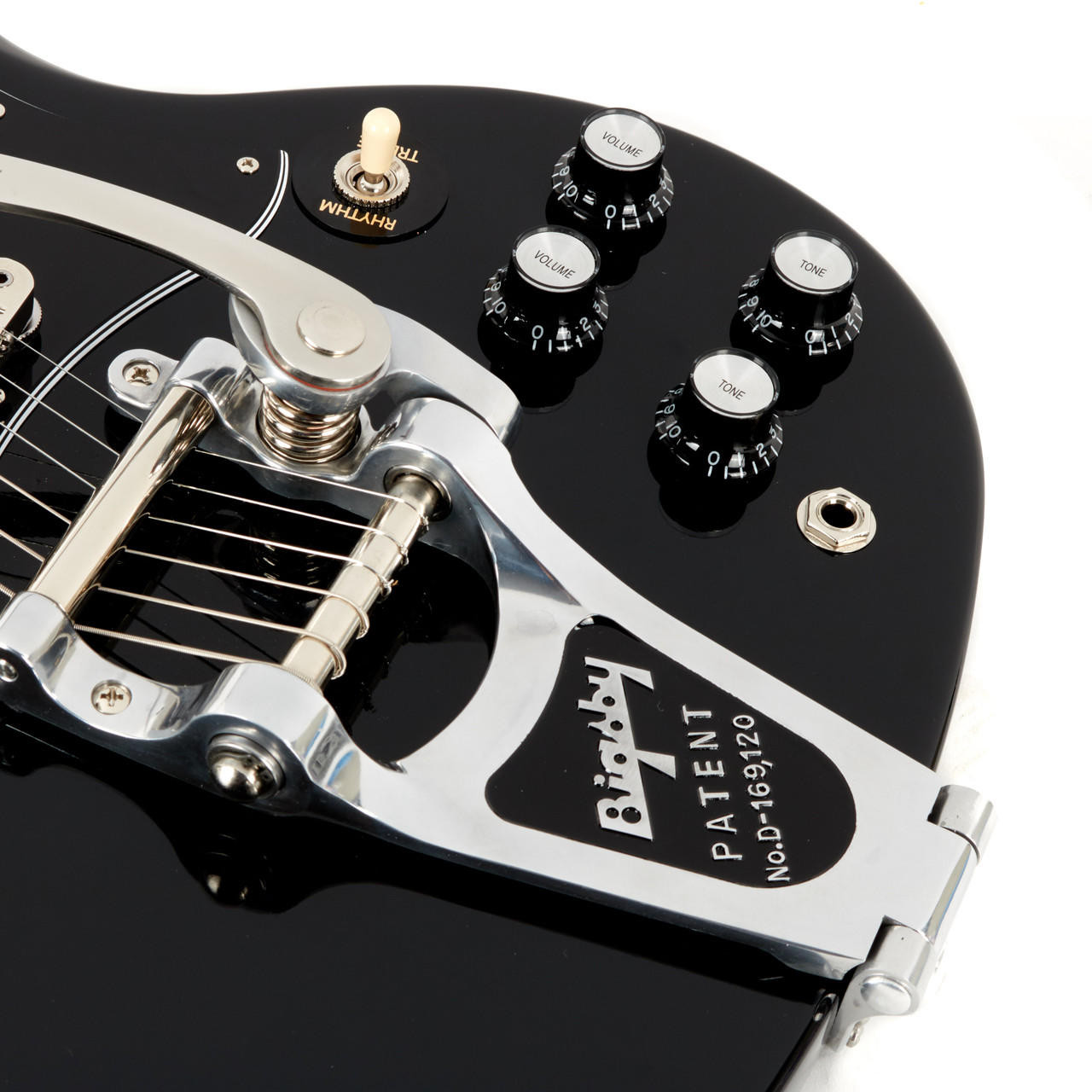 Used Gibson SG Standard Ebony Tom Brantley PAF Humbuckers Bigsby