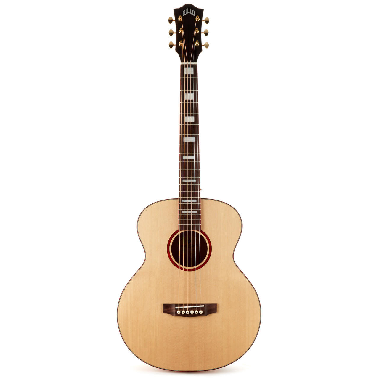 Guild Jumbo Junior Reserve Maple Acoustic - Antique Blonde Satin