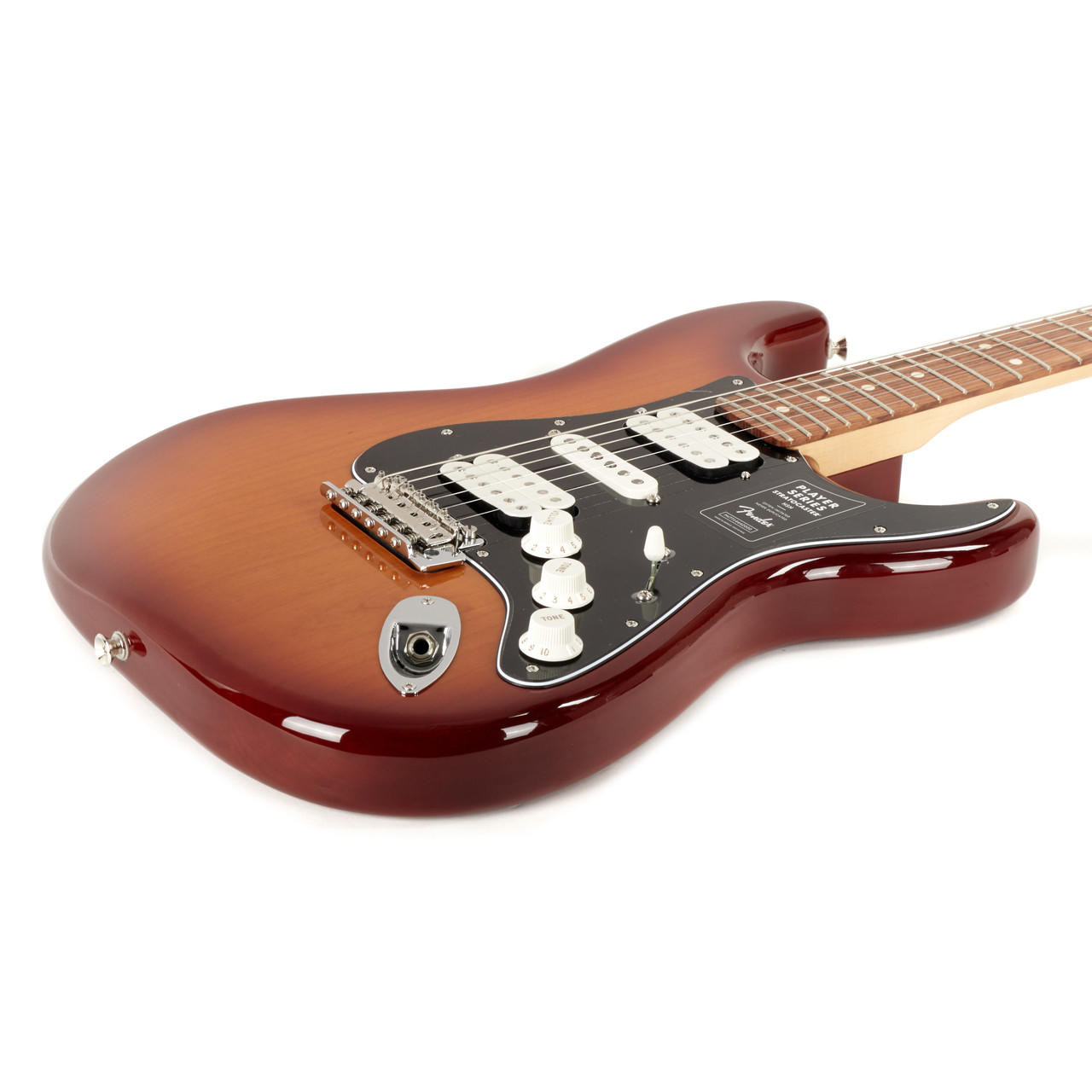 fender player stratocaster hsh pf tobacco burst Fender Player Series Stratocaster HSH Pau Ferro - Tobacco Sunburst