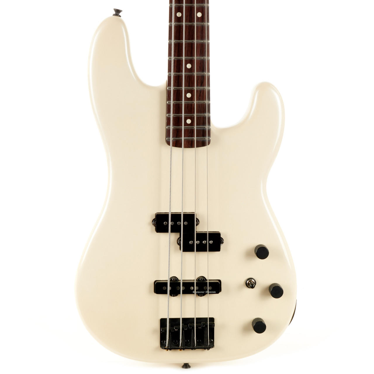 Fender Duff McKagan Precision Bass Rosewood - Pearl White | Cream