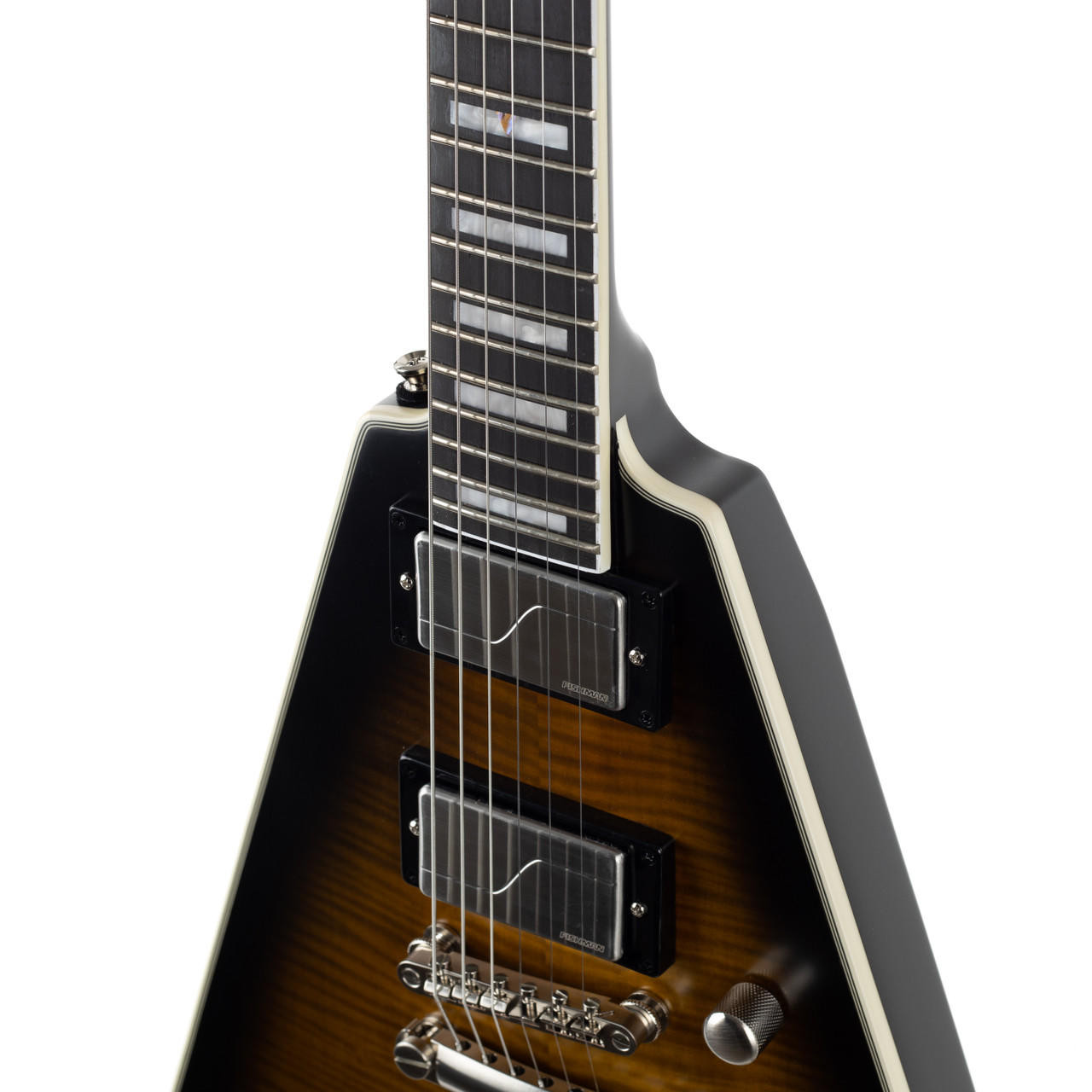 Epiphone Flying V Prophecy - Yellow Tiger Aged Gloss | Cream City