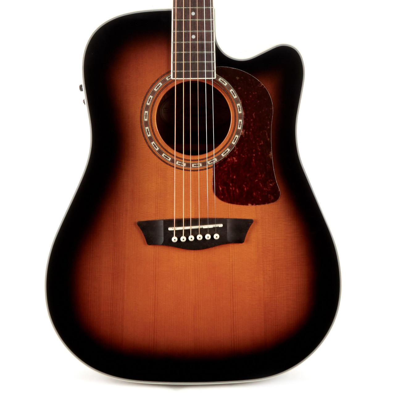 Washburn D10SCE Heritage 10 Series Dreadnought Cutaway Acoustic
