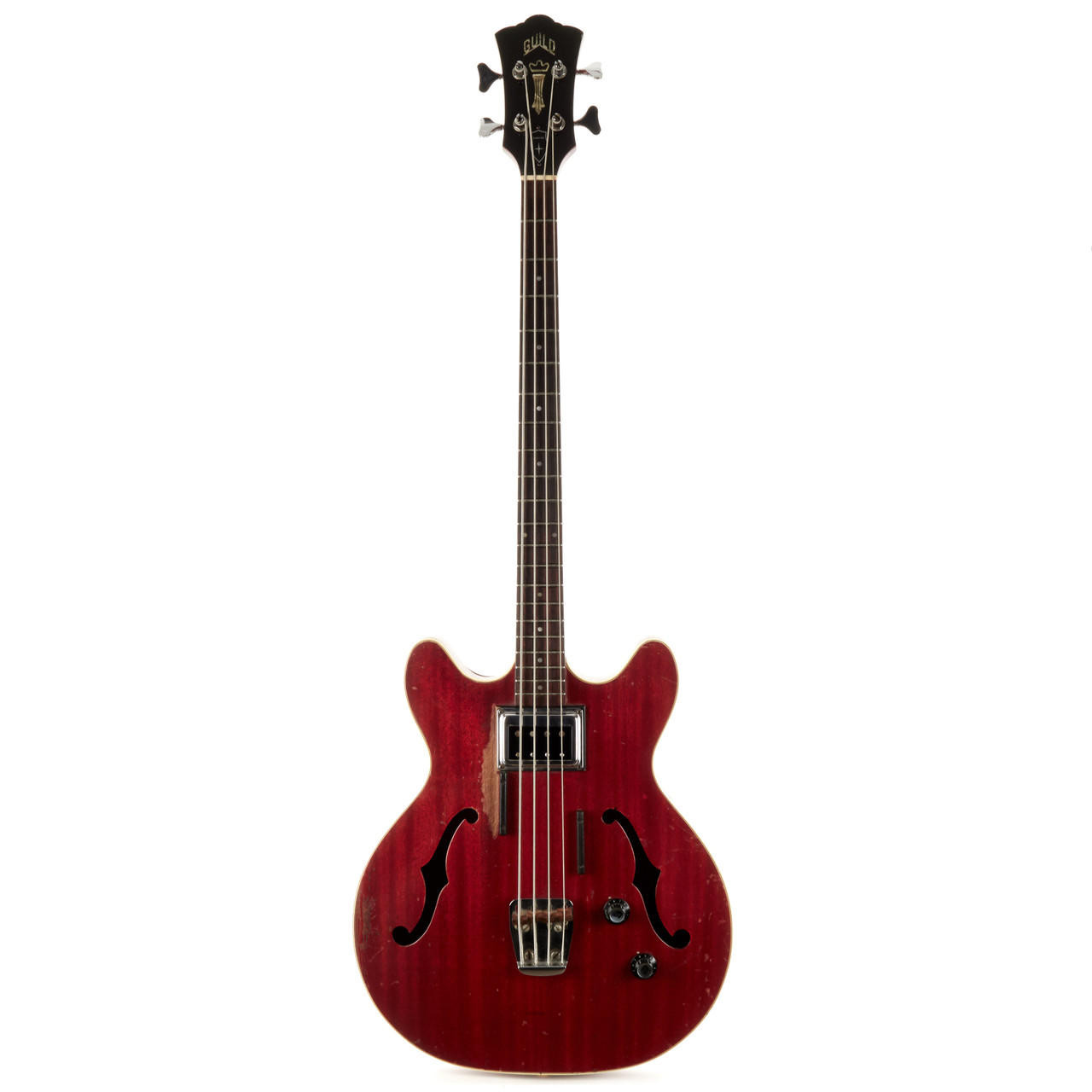 Vintage Guild Starfire Bass Cherry - 1967 | Cream City Music