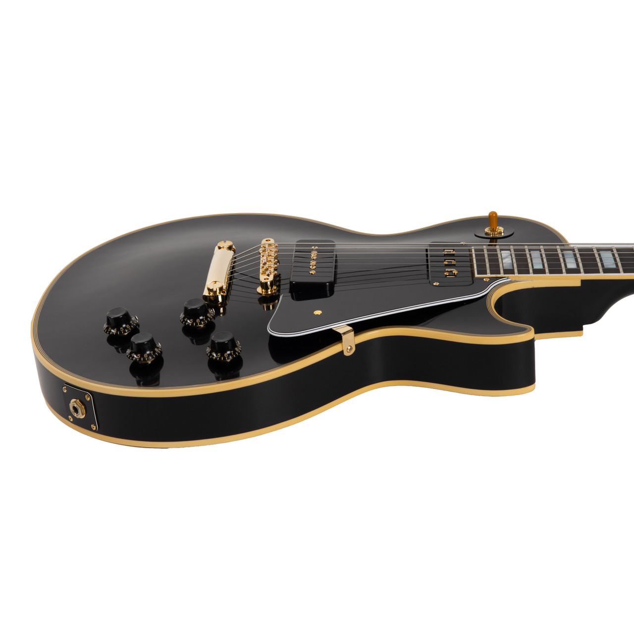 ギター Gibson 1954LesPaul Custom Staple Pickup Gibson Custom Shop 1954 Les Paul Custom Staple Pickup Reissue VOS