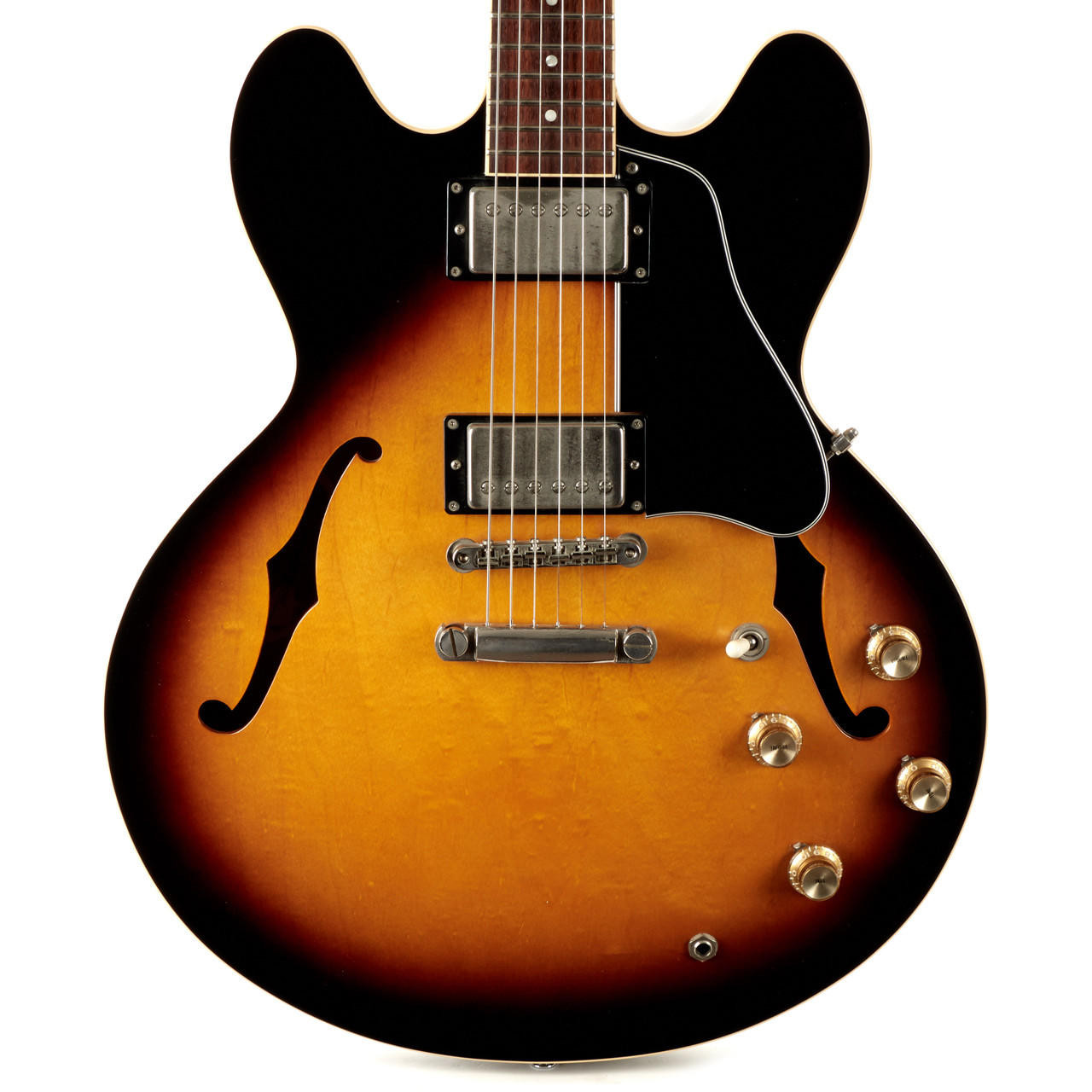 Used Epiphone Elitist 1963 ES-335 Dot Vintage Sunburst | Cream