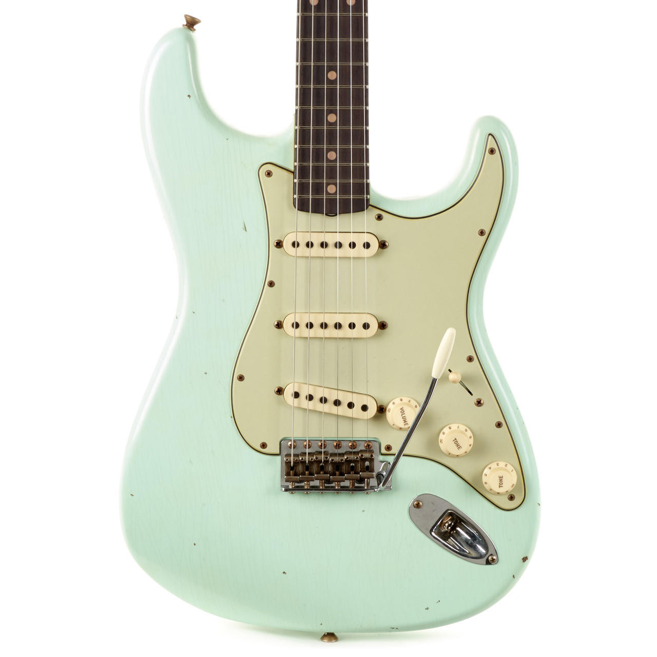 SurfGreen Relic LaquerFinishStratocaster - エレキギター