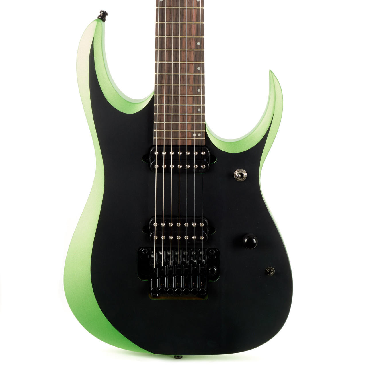 Ibanez RGD70ALNB Axion Label 7 String - Metallic Green