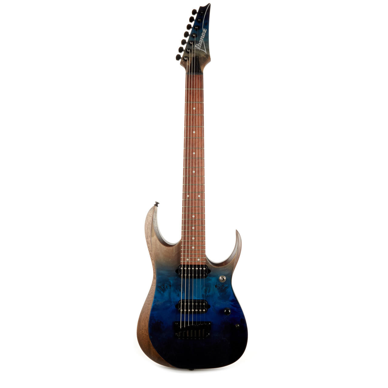 Ibanez RGD7521PB Standard 7 String - Deep Seafloor Fade Flat