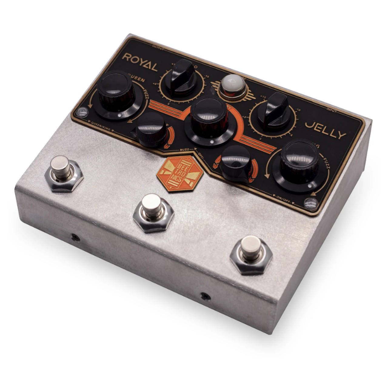 Beetronics Royal Jelly Overdrive / Fuzz Blender Pedal - Black