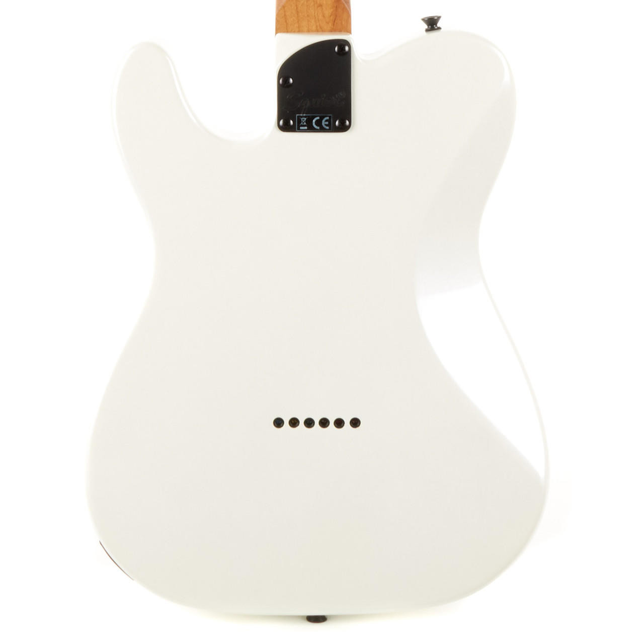 Squier Contemporary Telecaster RH Roasted Maple Pearl White