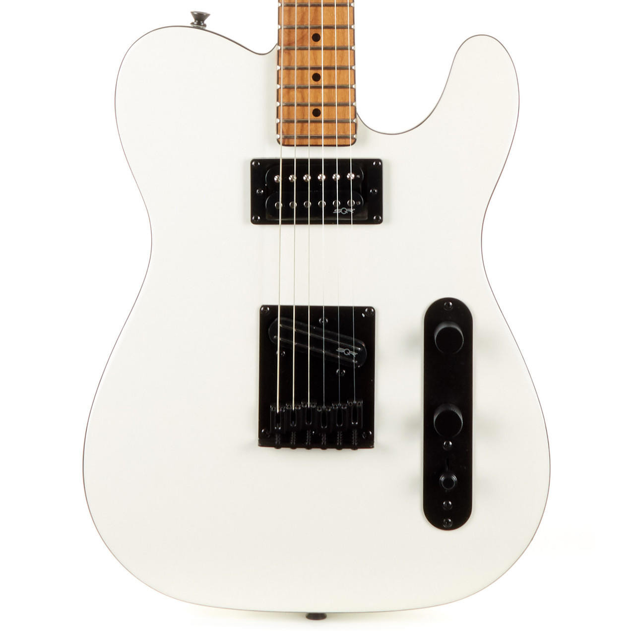 Squier /Contemporary Telecaster RH おまけ多数 Squier Contemporary Telecaster RH Roasted Maple Pearl White