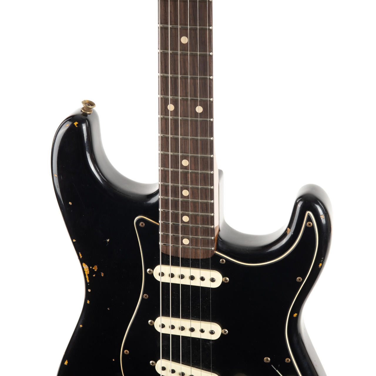 Fender Custom Shop Dual-Mag II Stratocaster Relic - Aged Black