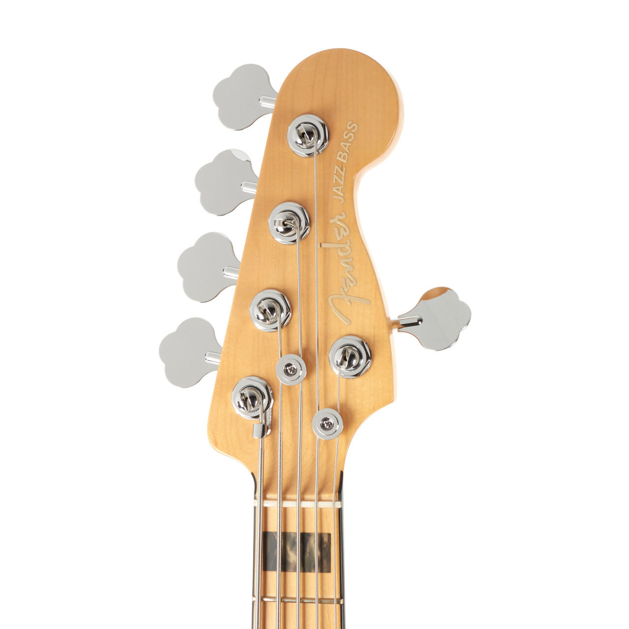 Fender American Ultra Jazz Bass V Maple - Arctic Pearl | Cream