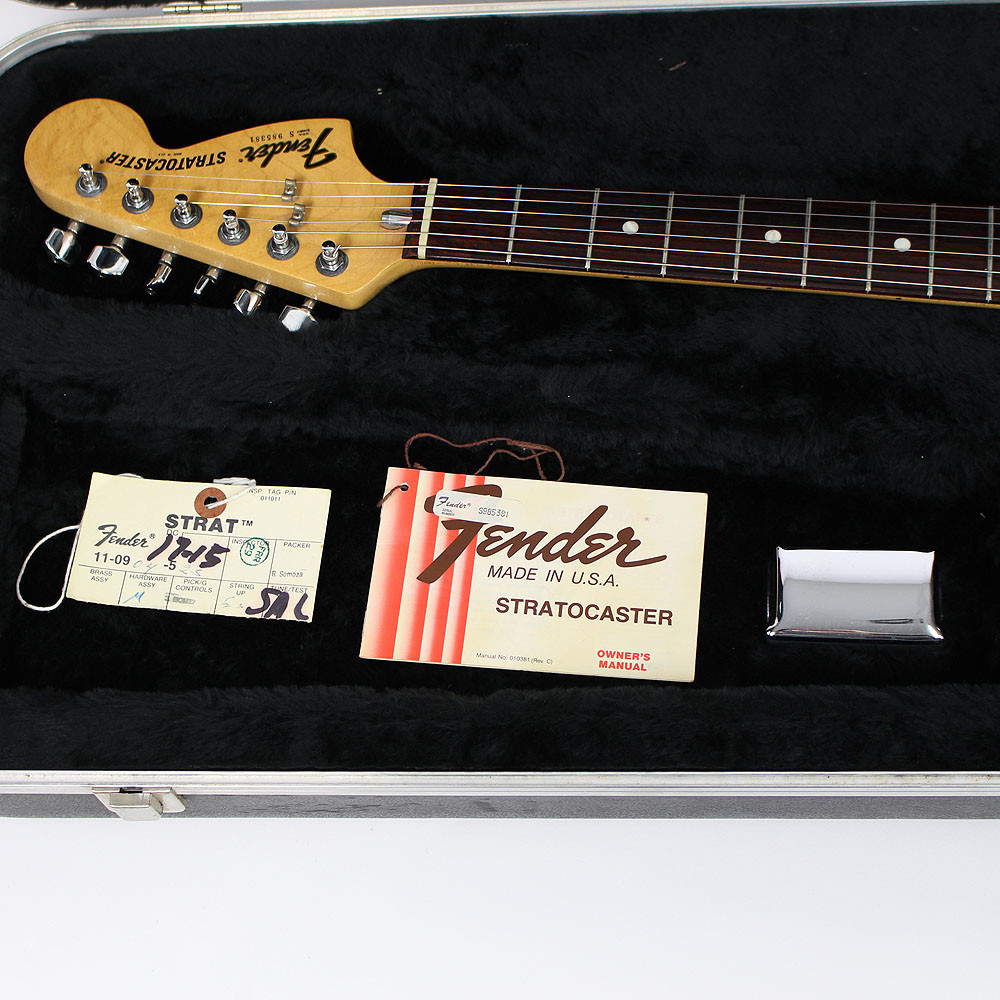 Vintage 1981 Fender Stratocaster Sunburst Finish | Cream City Music