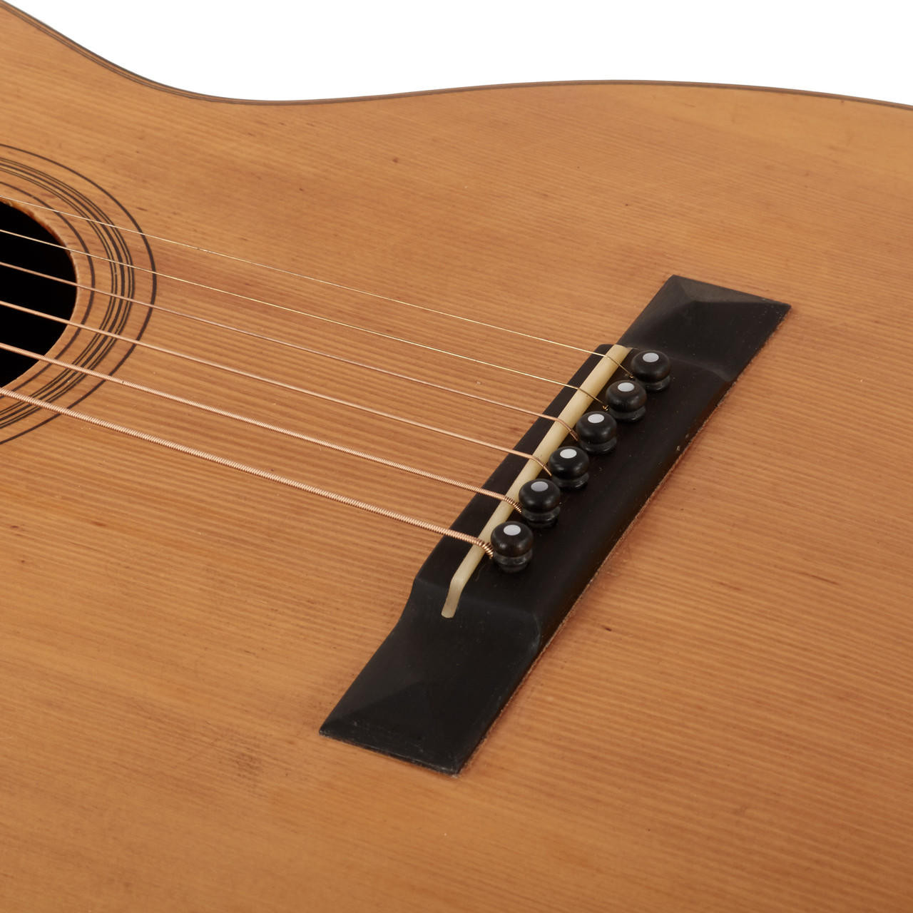 1960's Made In Japan Zim Gar Acoustic Parlor Guitar Natural