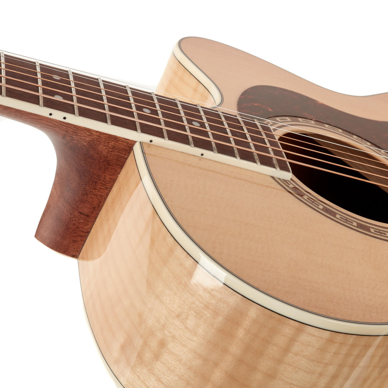 Washburn J40SCE Heritage 40 Series Jumbo Acoustic - Natural