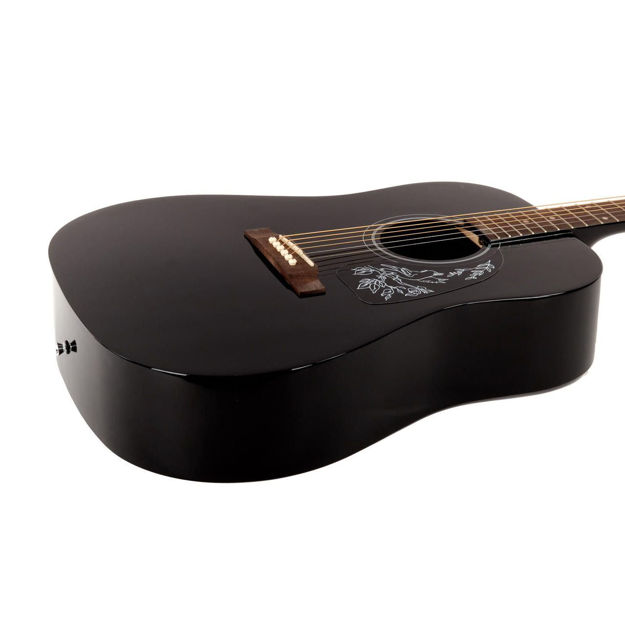Epiphone Starling Dreadnought Acoustic - Ebony | Cream City Music