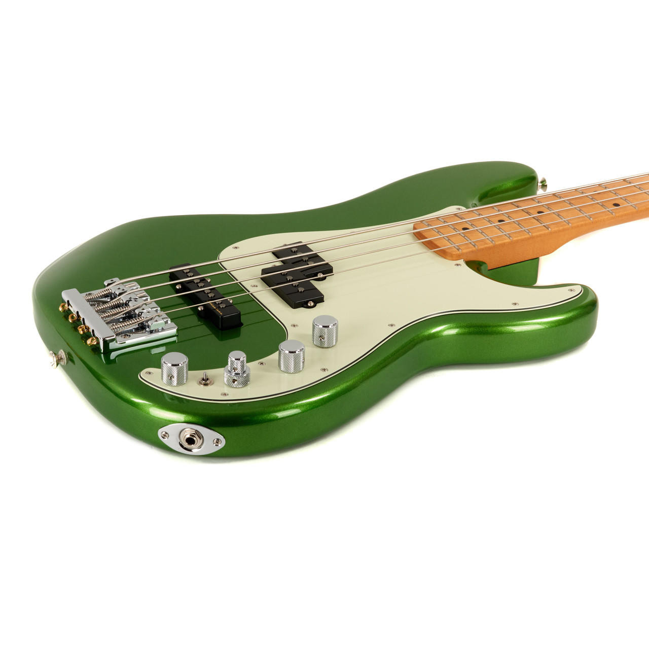 ベース Fender PRECISINO BASS Fender Player Plus precision Bass Cosmic Jade - K&S Music Center LLC